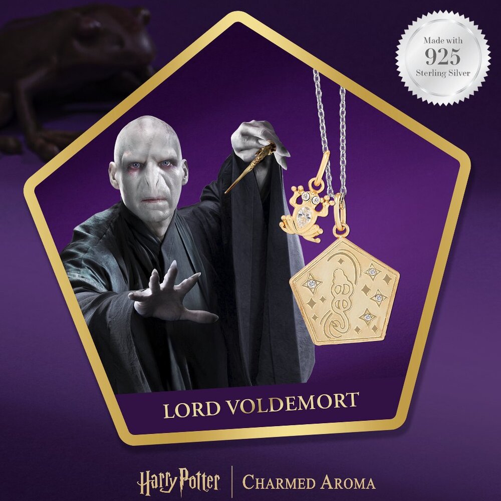 Lord Voldemort necklace, 925 Sterling Silver Harry Potter